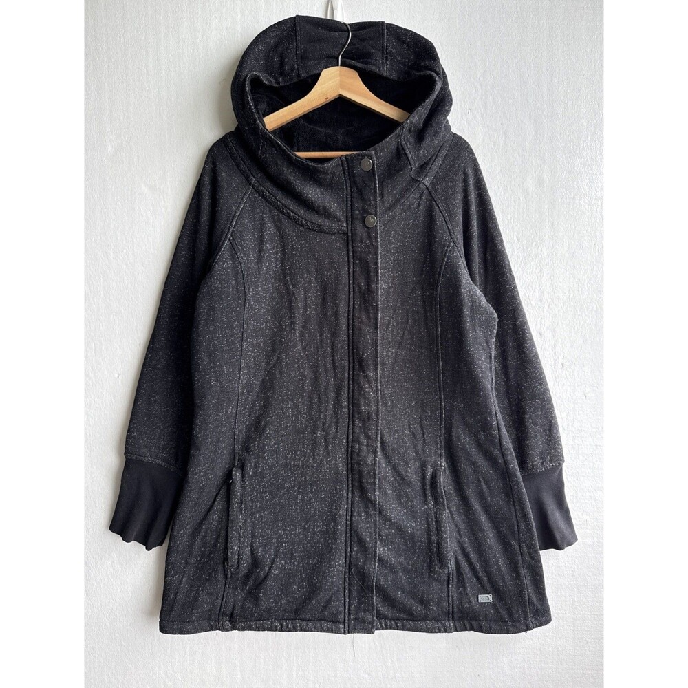 The North Face Women’s XL Black Dionne Plush Lined Hooded Long Jacket $249MSRP - Picture 2 of 10